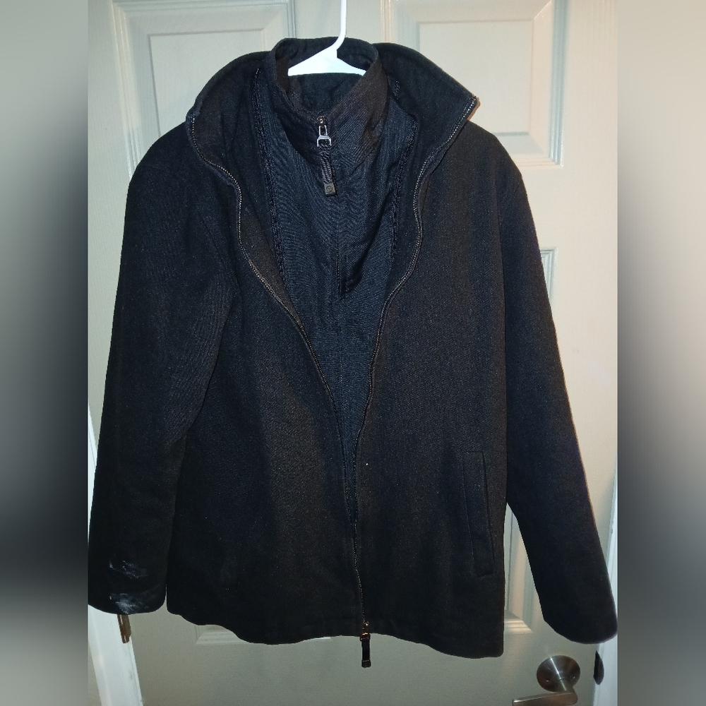 Tumi Tech Mens Small 2-in-1 Zip Up Jacket